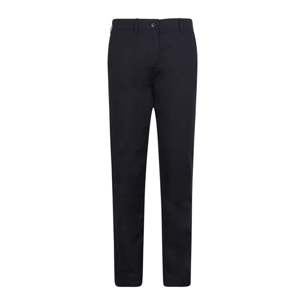 Henbury Womens/Ladies Stretch Chinos / Navy